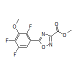 Methyl 5-(2,4,5-Trifluoro-3-methoxyphenyl)-1,2,4-oxadiazole-3-carboxylate