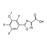 5-(2,4,5-Trifluoro-3-methoxyphenyl)-1,2,4-oxadiazole-3-carboxylic Acid