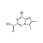 8-Bromo-2,3-dimethylimidazo[1,2-a]pyrazine-6-carboxylic Acid