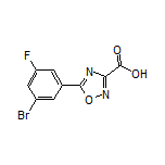 5-(3-Bromo-5-fluorophenyl)-1,2,4-oxadiazole-3-carboxylic Acid