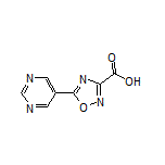 5-(5-Pyrimidinyl)-1,2,4-oxadiazole-3-carboxylic Acid