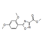 Methyl 5-(2,4-Dimethoxyphenyl)-1,2,4-oxadiazole-3-carboxylate