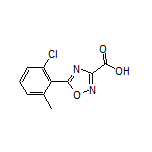 5-(2-Chloro-6-methylphenyl)-1,2,4-oxadiazole-3-carboxylic Acid