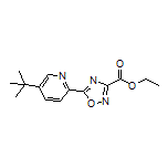 Ethyl 5-[5-(tert-Butyl)pyridin-2-yl]-1,2,4-oxadiazole-3-carboxylate