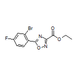 Ethyl 5-(2-Bromo-4-fluorophenyl)-1,2,4-oxadiazole-3-carboxylate