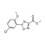 Methyl 5-(5-Chloro-2-methoxyphenyl)-1,2,4-oxadiazole-3-carboxylate