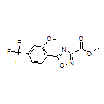 Methyl 5-(2-Methoxy-4-(trifluoromethyl)phenyl)-1,2,4-oxadiazole-3-carboxylate