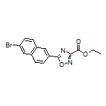 Ethyl 5-(6-Bromo-2-naphthyl)-1,2,4-oxadiazole-3-carboxylate