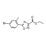 Ethyl 5-(4-Bromo-2-methylphenyl)-1,2,4-oxadiazole-3-carboxylate