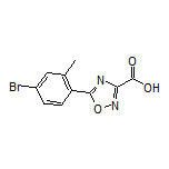 5-(4-Bromo-2-methylphenyl)-1,2,4-oxadiazole-3-carboxylic Acid