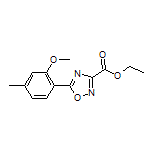 Ethyl 5-(2-Methoxy-4-methylphenyl)-1,2,4-oxadiazole-3-carboxylate