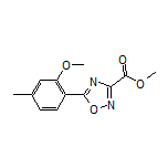 Methyl 5-(2-Methoxy-4-methylphenyl)-1,2,4-oxadiazole-3-carboxylate