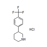 3-[4-(Trifluoromethyl)phenyl]piperidine Hydrochloride