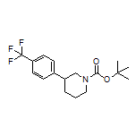 1-Boc-3-[4-(trifluoromethyl)phenyl]piperidine