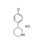 3-(4-Chlorophenyl)piperidine Hydrochloride