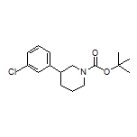 1-Boc-3-(3-chlorophenyl)piperidine