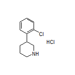 3-(2-Chlorophenyl)piperidine Hydrochloride