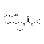 1-Boc-3-(2-bromophenyl)piperidine