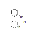 3-(2-Bromophenyl)piperidine Hydrochloride