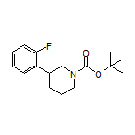 1-Boc-3-(2-fluorophenyl)piperidine