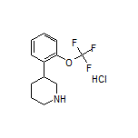 3-[2-(Trifluoromethoxy)phenyl]piperidine Hydrochloride