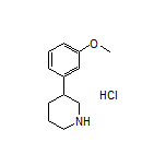 3-(3-Methoxyphenyl)piperidine Hydrochloride