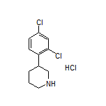 3-(2,4-Dichlorophenyl)piperidine Hydrochloride