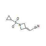 2-[1-(Cyclopropylsulfonyl)azetidin-3-ylidene]acetonitrile