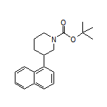 1-Boc-3-(1-naphthyl)piperidine