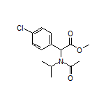 Methyl 2-(4-Chlorophenyl)-2-(N-isopropylacetamido)acetate