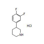 3-(3,4-Difluorophenyl)piperidine Hydrochloride