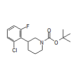 1-Boc-3-(2-chloro-6-fluorophenyl)piperidine