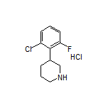 3-(2-Chloro-6-fluorophenyl)piperidine Hydrochloride