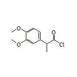 2-(3,4-Dimethoxyphenyl)propanoyl Chloride