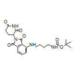 4-[[4-(Boc-amino)butyl]amino]-2-(2,6-dioxo-3-piperidyl)isoindoline-1,3-dione