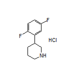 3-(2,5-Difluorophenyl)piperidine Hydrochloride