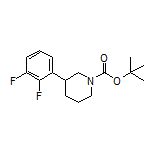 1-Boc-3-(2,3-difluorophenyl)piperidine