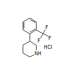 3-[2-(Trifluoromethyl)phenyl]piperidine Hydrochloride