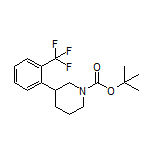 1-Boc-3-[2-(trifluoromethyl)phenyl]piperidine