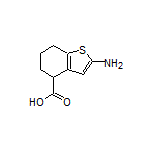 2-Amino-4,5,6,7-tetrahydrobenzo[b]thiophene-4-carboxylic Acid