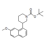 1-Boc-3-(7-methoxy-1-naphthyl)piperidine