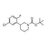 1-Boc-3-(5-chloro-2-fluorophenyl)piperidine