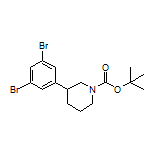 1-Boc-3-(3,5-dibromophenyl)piperidine