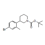 1-Boc-3-(4-bromo-2-methylphenyl)piperidine