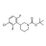 1-Boc-3-(3-chloro-2,6-difluorophenyl)piperidine