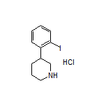 3-(2-Iodophenyl)piperidine Hydrochloride