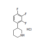 3-(2,3,4-Trifluorophenyl)piperidine Hydrochloride