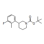 1-Boc-3-(3-fluoro-2-methylphenyl)piperidine