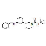 3-[3-(Benzyloxy)phenyl]-1-Boc-piperidine