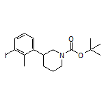 1-Boc-3-(3-iodo-2-methylphenyl)piperidine